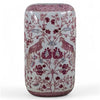 Danny's Fine Porcelain Home Decor Danny's Fine Porcelain Crimson Toile Jarrounded Rectangular Lidded Jar Featuring An - CLOSEOUT SAMPLE SALE