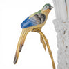 Danny's Fine Porcelain Home Decor Danny's Fine Porcelain Crystal Vase with Ormolu and Porcelain Birds-Crystal Clear