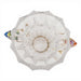 Danny's Fine Porcelain Home Decor Danny's Fine Porcelain Crystal Vase with Ormolu and Porcelain Birds-Crystal Clear