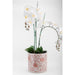 Danny's Fine Porcelain Home Decor Danny's Fine Porcelain Cylinder Basin Light Red Floral