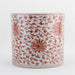 Danny's Fine Porcelain Home Decor Danny's Fine Porcelain Cylinder Basin Light Red Floral