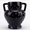 Danny's Fine Porcelain Home Decor Danny's Fine Porcelain Dark Blue with Purple Tinted Handled Vase