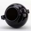 Danny's Fine Porcelain Home Decor Danny's Fine Porcelain Dark Blue with Purple Tinted Round Vase W/ Handle