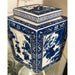 Danny's Fine Porcelain Home Decor Danny's Fine Porcelain Diamond Shaped Jar - Blue & White