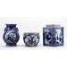 Danny's Fine Porcelain Home Decor Danny's Fine Porcelain Diamond Shaped Jar - Blue & White