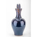 Danny's Fine Porcelain Home Decor Danny's Fine Porcelain Double Dragon Handle Vase-Cobalt Blue