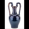 Danny's Fine Porcelain Home Decor Danny's Fine Porcelain Double Dragon Handle Vase-Cobalt Blue