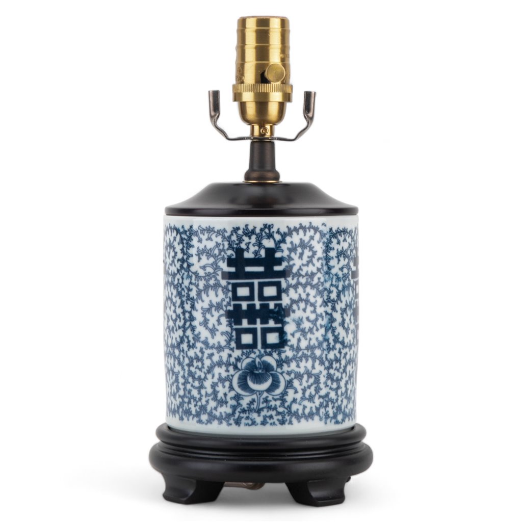 Danny's Fine Porcelain Home Decor Danny's Fine Porcelain Double Happiness Lamp