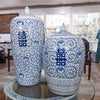 Danny's Fine Porcelain Home Decor Danny's Fine Porcelain Double Happiness Melon Jar