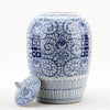 Danny's Fine Porcelain Home Decor Danny's Fine Porcelain Double Happiness Melon Jar