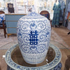 Danny's Fine Porcelain Home Decor Danny's Fine Porcelain Double Happiness Melon Jar