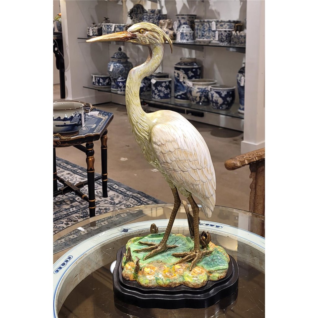 Danny's Fine Porcelain Home Decor Danny's Fine Porcelain Egret 60274