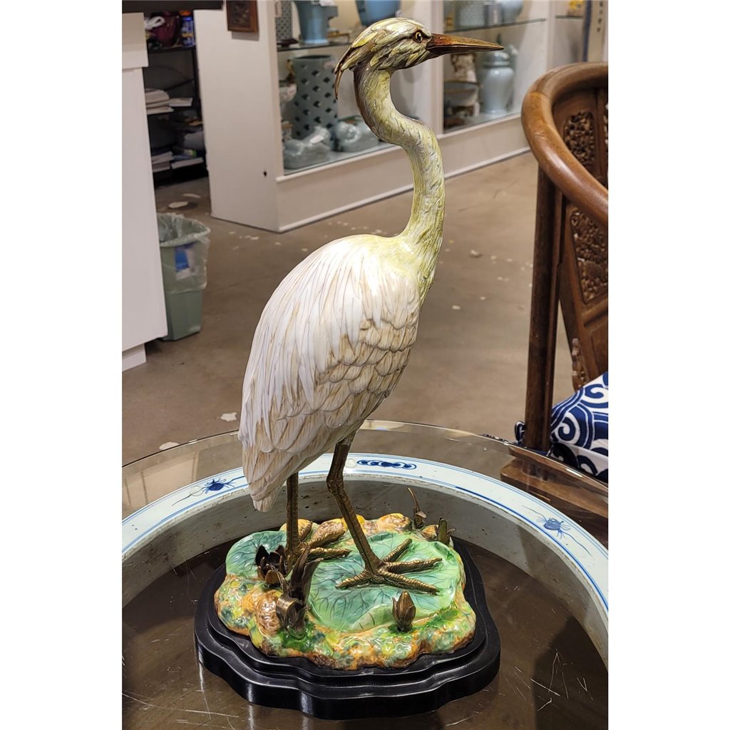 Danny's Fine Porcelain Home Decor Danny's Fine Porcelain Egret 60274