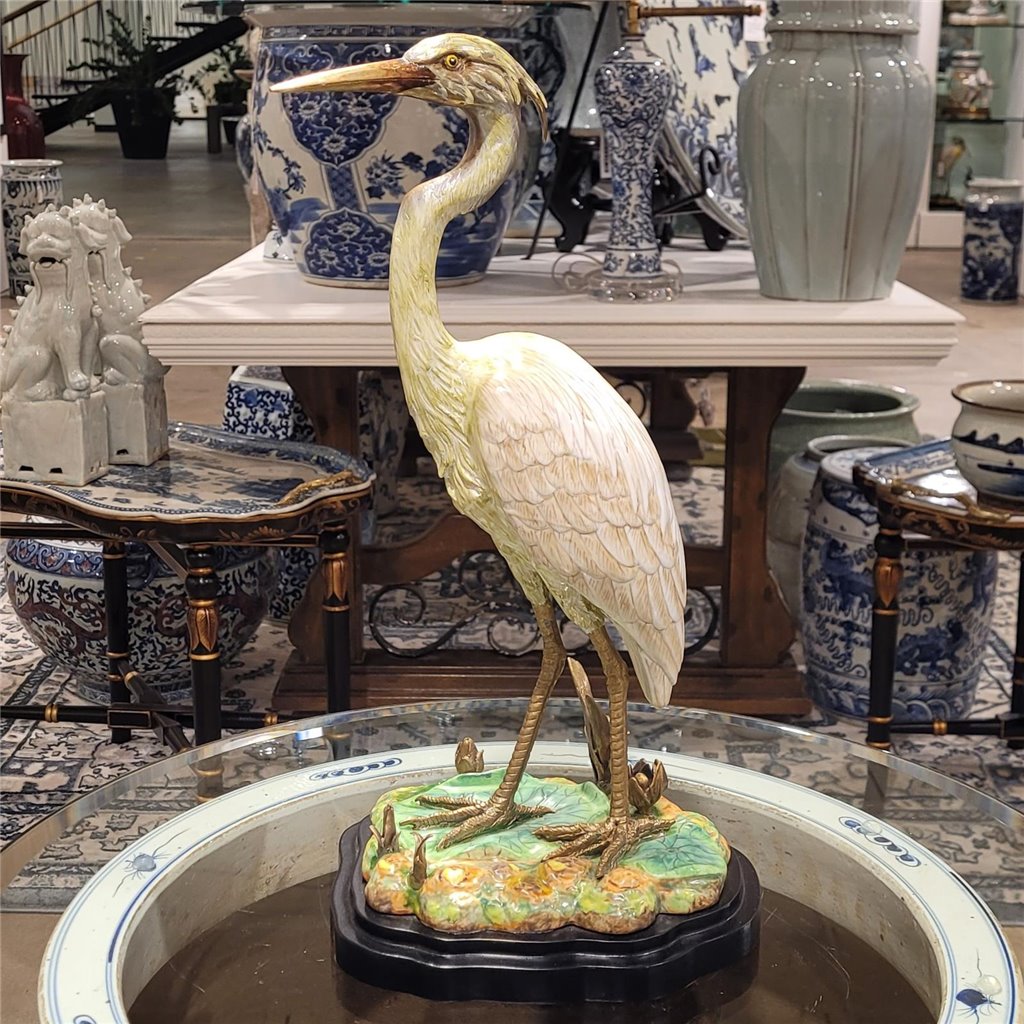 Danny's Fine Porcelain Home Decor Danny's Fine Porcelain Egret 60274