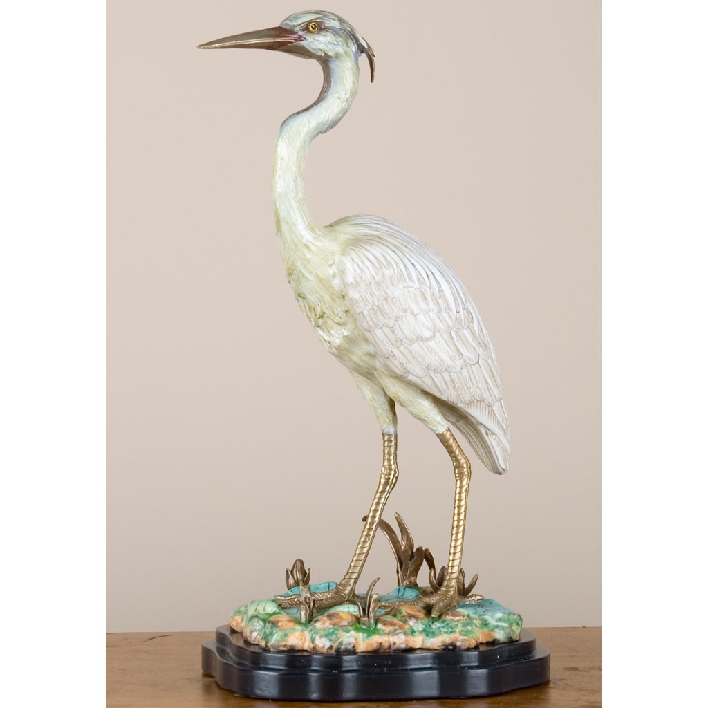 Danny's Fine Porcelain Home Decor Danny's Fine Porcelain Egret 60274