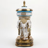 Danny's Fine Porcelain Home Decor Danny's Fine Porcelain Elephant Statue With Lidded Box 60372