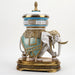 Danny's Fine Porcelain Home Decor Danny's Fine Porcelain Elephant Statue With Lidded Box 60372