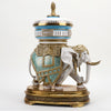 Danny's Fine Porcelain Home Decor Danny's Fine Porcelain Elephant Statue With Lidded Box 60372