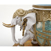 Danny's Fine Porcelain Home Decor Danny's Fine Porcelain Elephant Statue With Lidded Box 60372