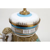 Danny's Fine Porcelain Home Decor Danny's Fine Porcelain Elephant Statue With Lidded Box 60372