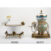 Danny's Fine Porcelain Home Decor Danny's Fine Porcelain Elephant Statue With Lidded Box 60372