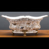 Danny's Fine Porcelain Home Decor Danny's Fine Porcelain Elongated Basin With Bronze Accent-Tessa 60309