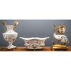 Danny's Fine Porcelain Home Decor Danny's Fine Porcelain Elongated Basin With Bronze Accent-Tessa 60309