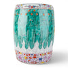 Danny's Fine Porcelain Home Decor Danny's Fine Porcelain Famille Rose Bok Choy Porcelain Garden Stool Expertly Hand-Painted and