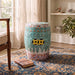 Danny's Fine Porcelain Home Decor Danny's Fine Porcelain Famille Rose Bok Choy Porcelain Garden Stool Expertly Hand-Painted and
