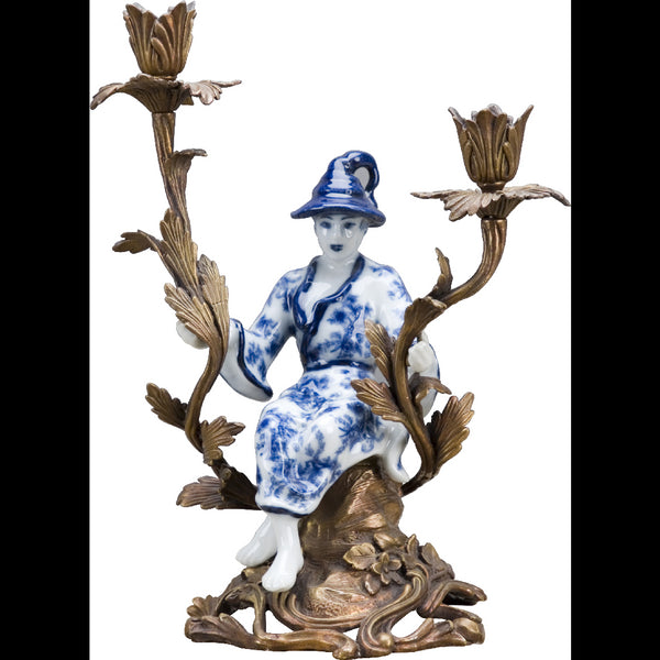Danny's Fine Porcelain Home Decor Danny's Fine Porcelain Figurine Candle Holder 14208