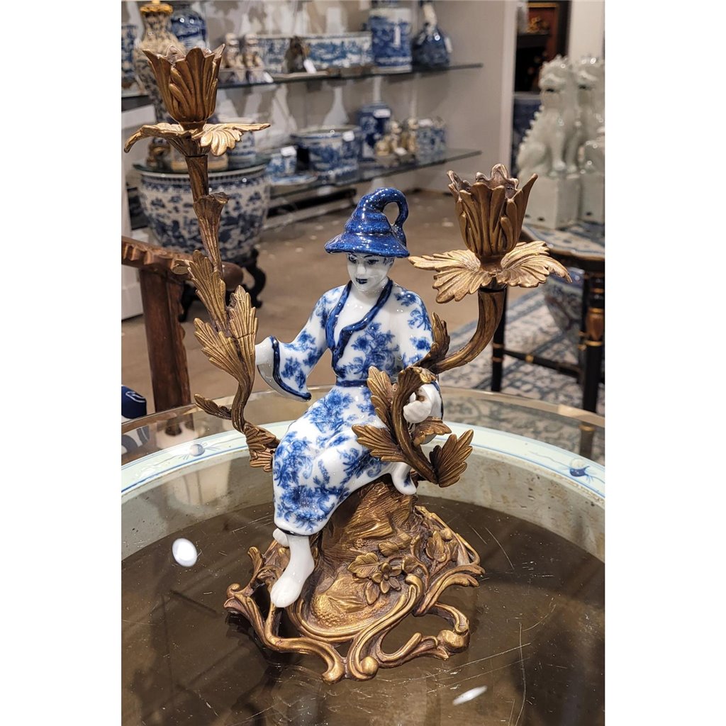 Danny's Fine Porcelain Home Decor Danny's Fine Porcelain Figurine Candle Holder 14208
