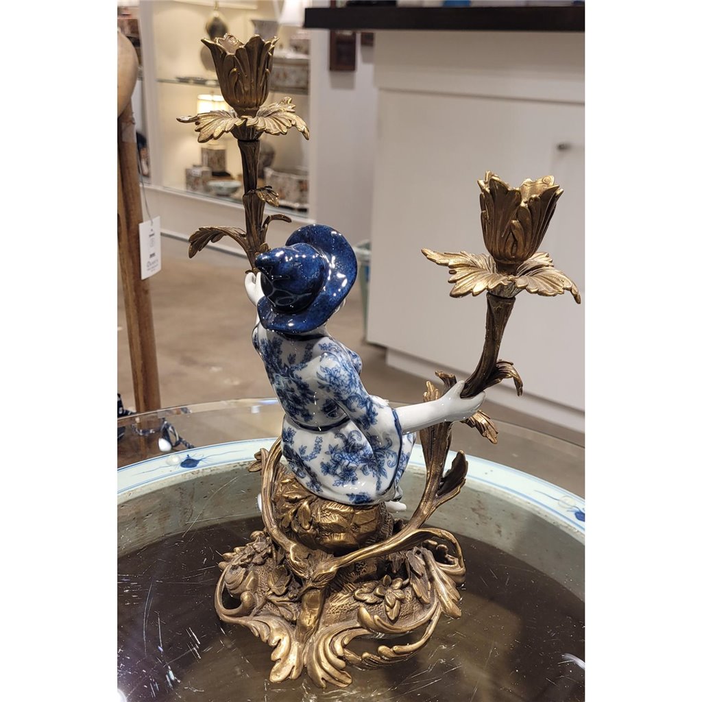 Danny's Fine Porcelain Home Decor Danny's Fine Porcelain Figurine Candle Holder 14209
