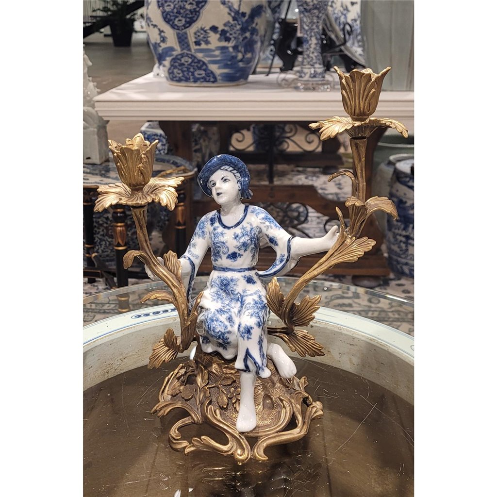 Danny's Fine Porcelain Home Decor Danny's Fine Porcelain Figurine Candle Holder 14209