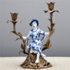 Danny's Fine Porcelain Home Decor Danny's Fine Porcelain Figurine Candle Holder 14209