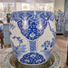 Danny's Fine Porcelain Home Decor Danny's Fine Porcelain Fishbowl Basin Floral & Bird