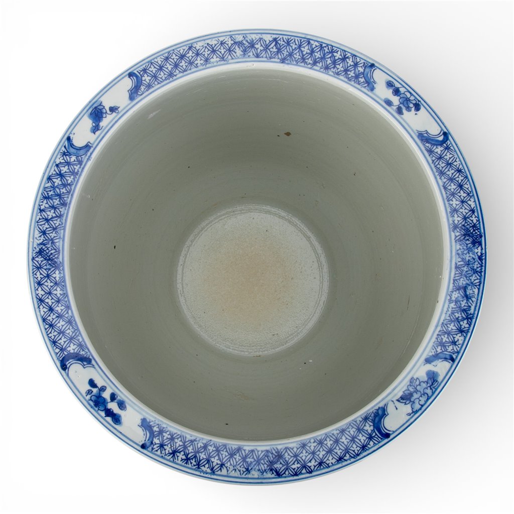 Danny's Fine Porcelain Home Decor Danny's Fine Porcelain Fishbowl-Blue and White Fish
