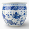 Danny's Fine Porcelain Home Decor Danny's Fine Porcelain Fishbowl-Blue and White Fish