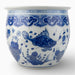Danny's Fine Porcelain Home Decor Danny's Fine Porcelain Fishbowl-Blue and White Fish