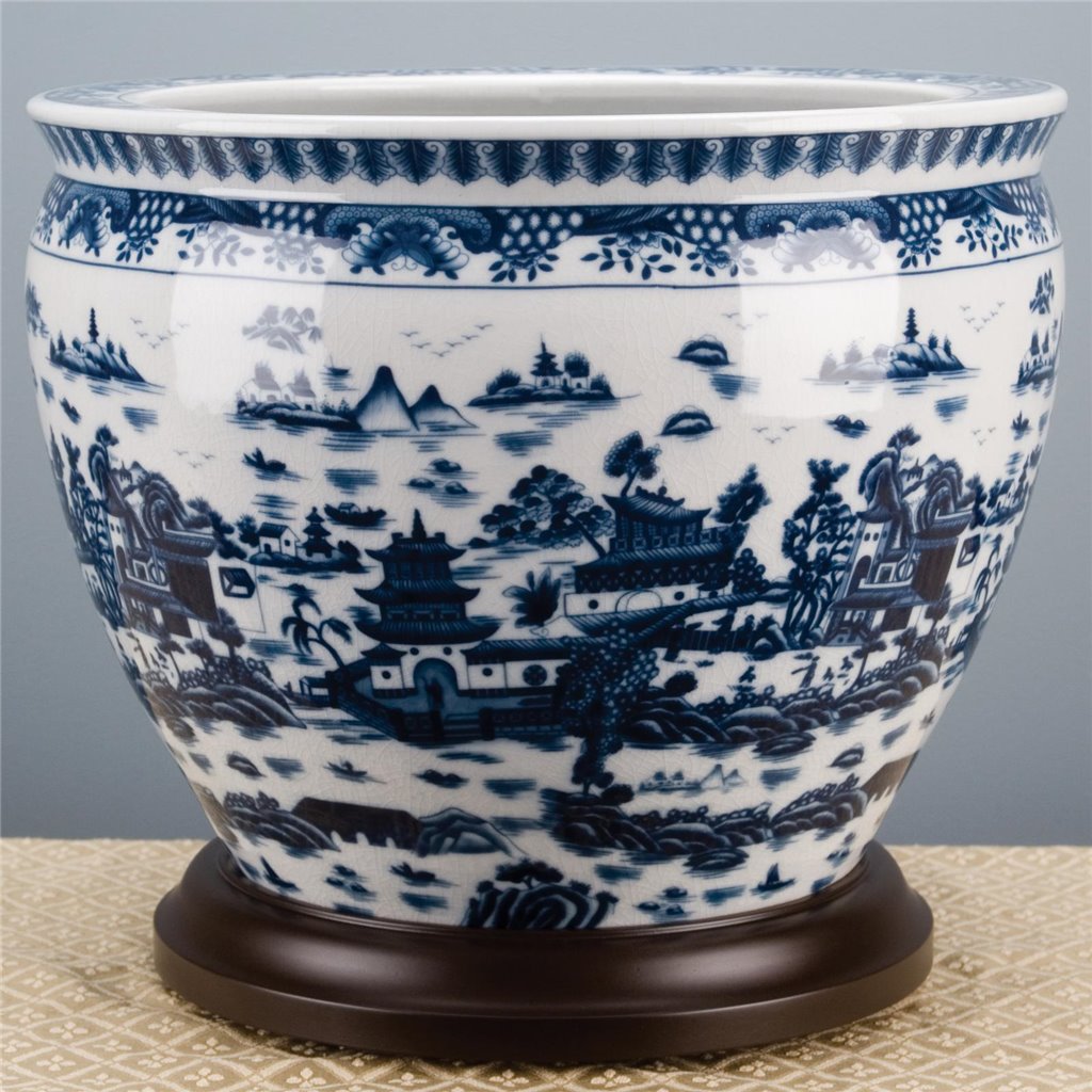 Danny's Fine Porcelain Home Decor Danny's Fine Porcelain Fishbowl (Fishbowl stand sold separately) Use YGC-10,5 stand 14150