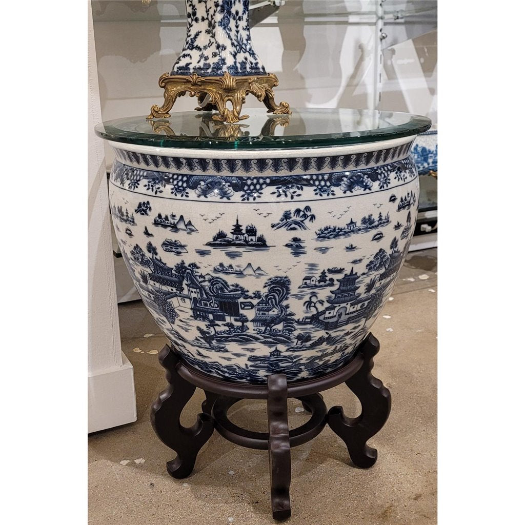Danny's Fine Porcelain Home Decor Danny's Fine Porcelain Fishbowl (Fishbowl stand sold separately) Use YGC-10,5 stand 14150