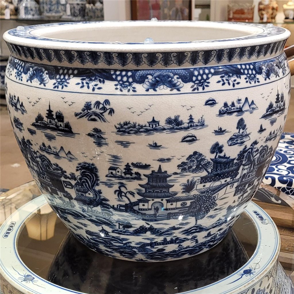 Danny's Fine Porcelain Home Decor Danny's Fine Porcelain Fishbowl (Fishbowl stand sold separately) Use YGC-10,5 stand 14150