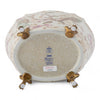Danny's Fine Porcelain Home Decor Danny's Fine Porcelain Floral & Bird Pattern Oval Planter with Bronze Ormolu in Spring