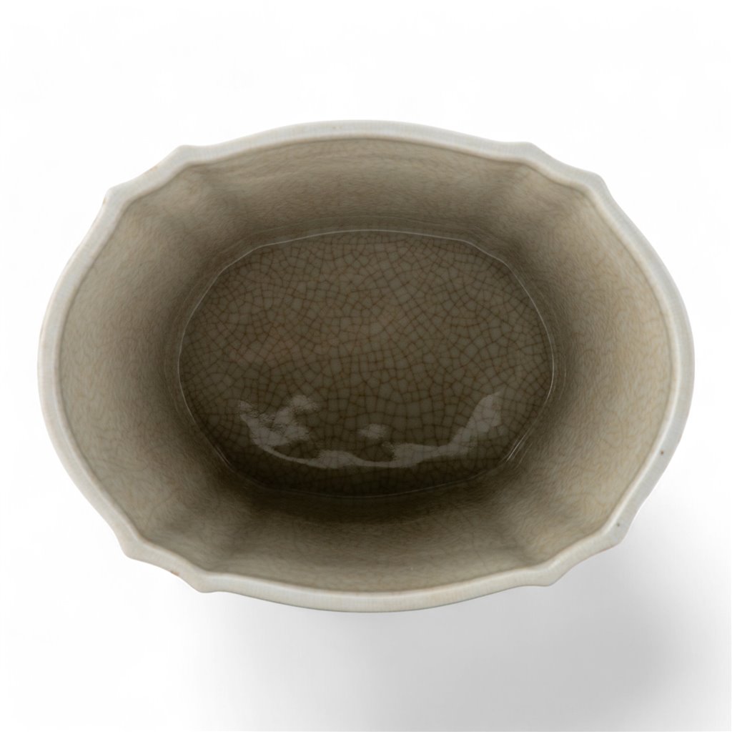 Danny's Fine Porcelain Home Decor Danny's Fine Porcelain Floral & Bird Pattern Oval Planter with Bronze Ormolu in Spring