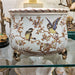 Danny's Fine Porcelain Home Decor Danny's Fine Porcelain Floral & Bird Pattern Oval Planter with Bronze Ormolu in Xiamena