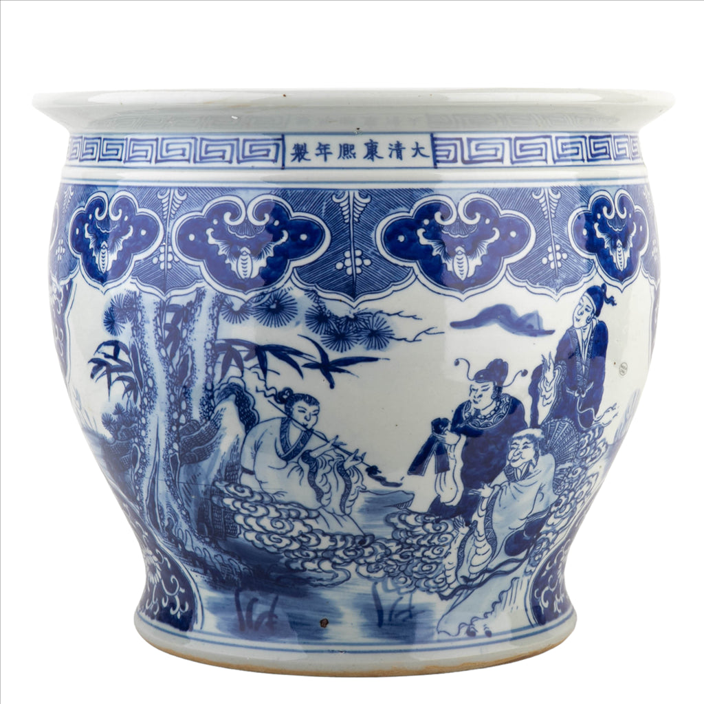 Danny's Fine Porcelain Home Decor Danny's Fine Porcelain FLUTED FISHBOWL 50985
