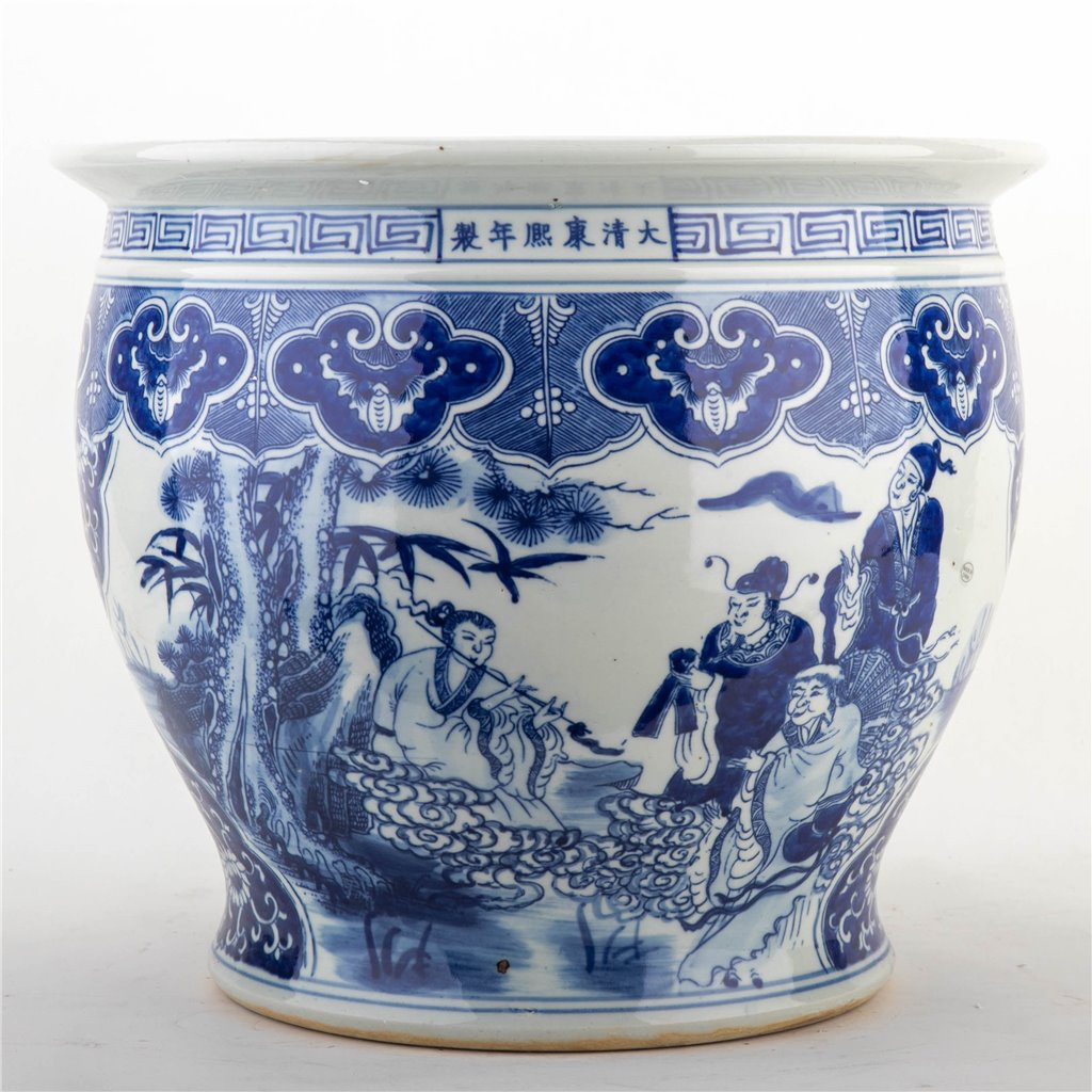 Danny's Fine Porcelain Home Decor Danny's Fine Porcelain FLUTED FISHBOWL 50985