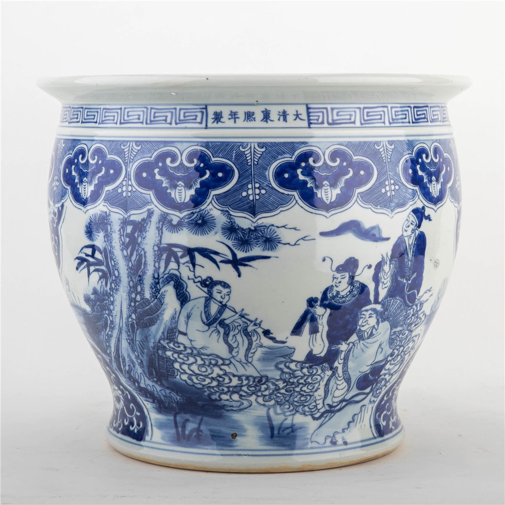 Danny's Fine Porcelain Home Decor Danny's Fine Porcelain FLUTED FISHBOWL 50985