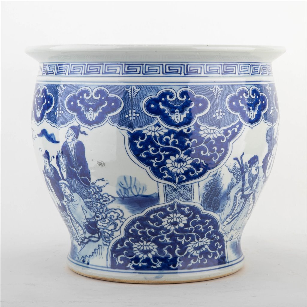 Danny's Fine Porcelain Home Decor Danny's Fine Porcelain FLUTED FISHBOWL 50985