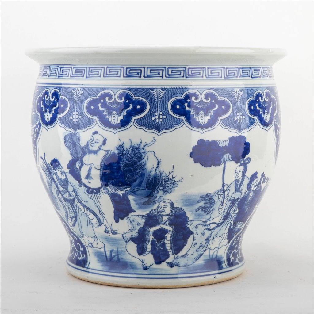 Danny's Fine Porcelain Home Decor Danny's Fine Porcelain FLUTED FISHBOWL 50985