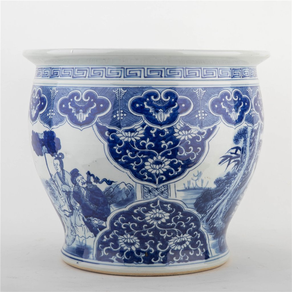 Danny's Fine Porcelain Home Decor Danny's Fine Porcelain FLUTED FISHBOWL 50985